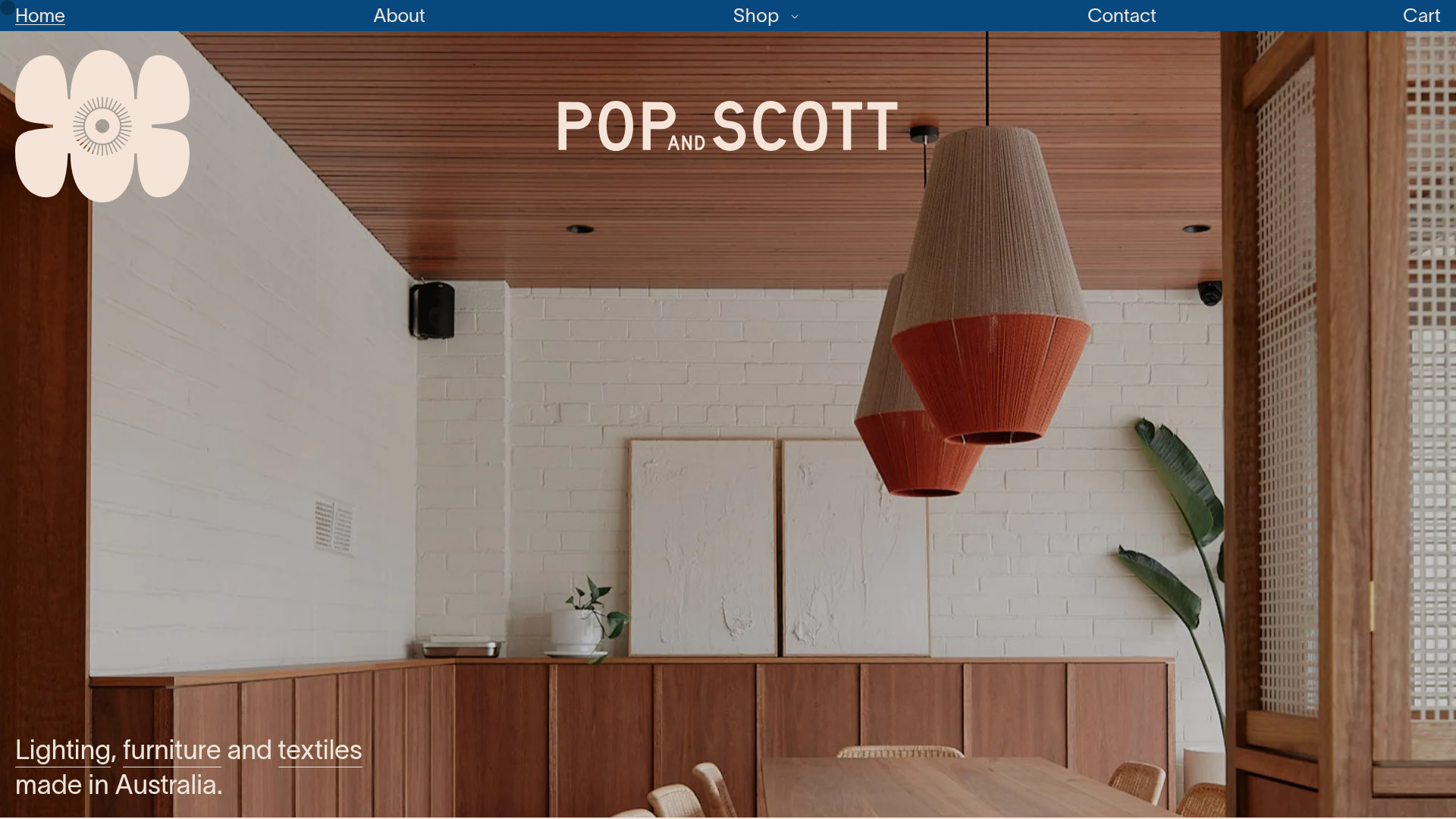 Pop & Scott — Lighting & furniture — Melbourne